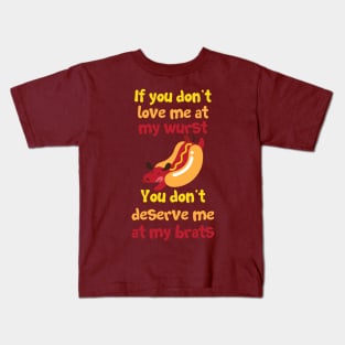 Hot Dog Inspiration Kids T-Shirt